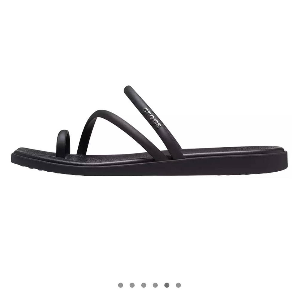 Crocs Miami Toe Loop Sandals - Black - image 4